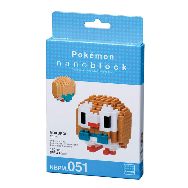 Nanoblock: Pokemon - Rowlet