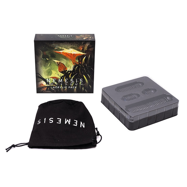 Nemesis Lockdown Tokens: Acrylic Pack (Base Game & Stretch Goals)