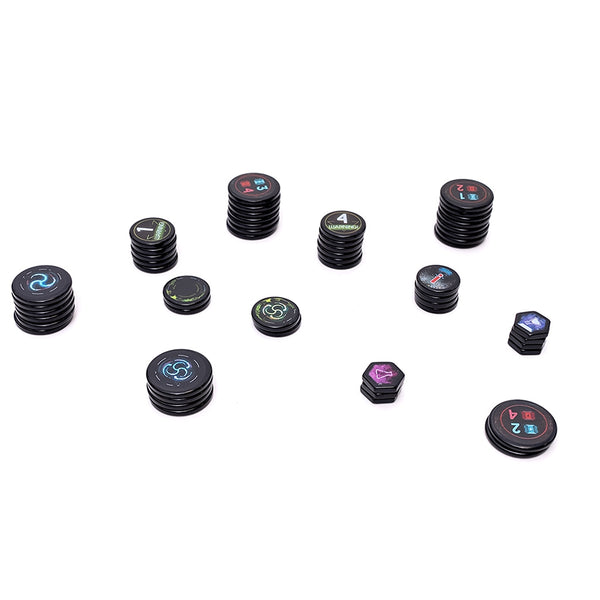 Nemesis Lockdown Tokens: Acrylic Pack (Base Game & Stretch Goals)