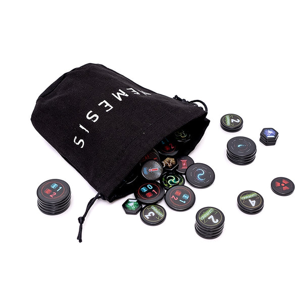 Nemesis Lockdown Tokens: Acrylic Pack (Base Game & Stretch Goals)
