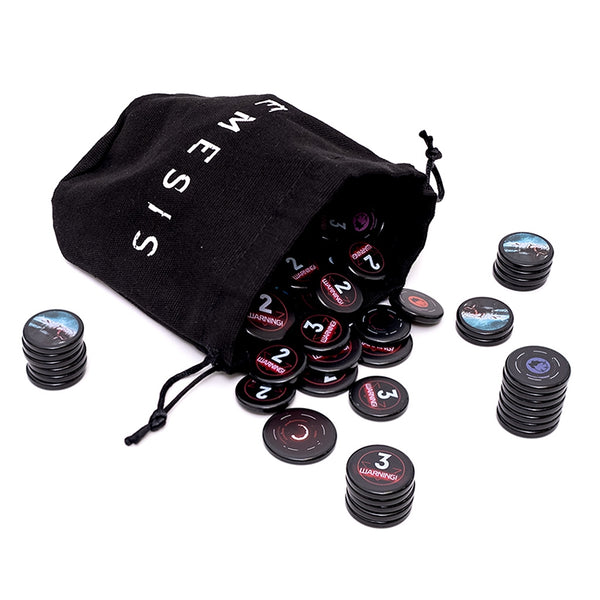 Nemesis Tokens: Acrylic Pack (Voidseers & Chronomorphs)