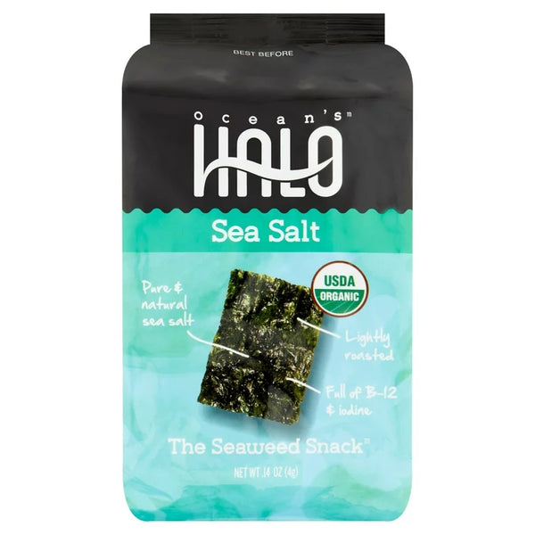 Ocean's Halo Seaweed Snacks - Sea Salt