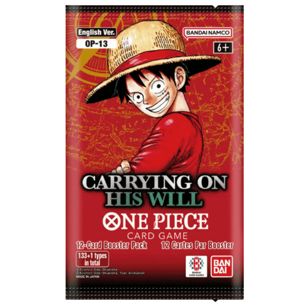One Piece TCG: Carrying on His Will Booster Pack (OP-13) (presale)