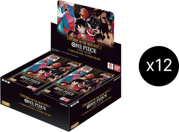 One Piece TCG: Emperors in the New World Booster Display Case (x12 Displays) (OP-09)