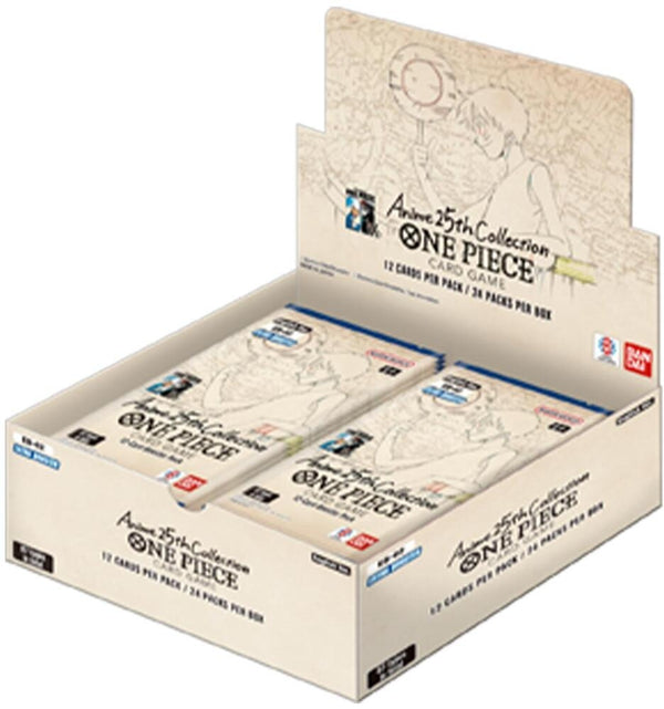 One Piece TCG: Extra Booster: Anime 25th Collection - Booster Display (24) (EB-02)
