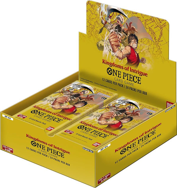 One Piece TCG: Kingdoms of Intrigue Booster Display (OP-04)