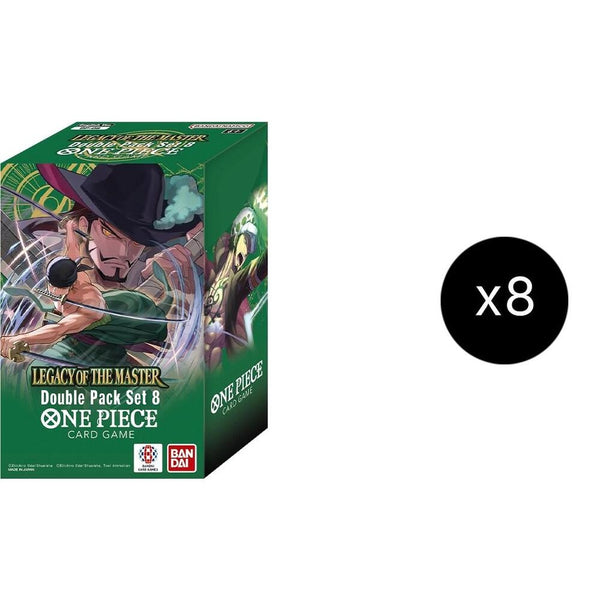 One Piece TCG: Legacy of the Master - Double Pack Set Display (8) (DP-08) (presale)