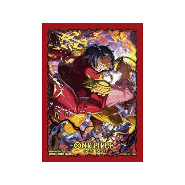 gold roger one piece card game One Piece TCG: Official Sleeves Set 12 - Gol D. Roger