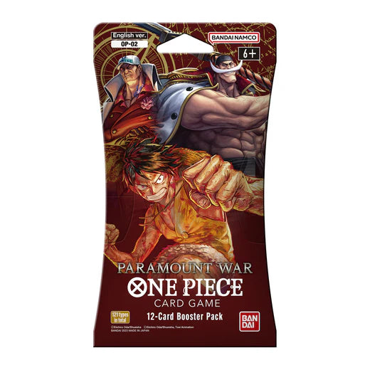 One Piece TCG Paramount War Sleeved Booster Pack