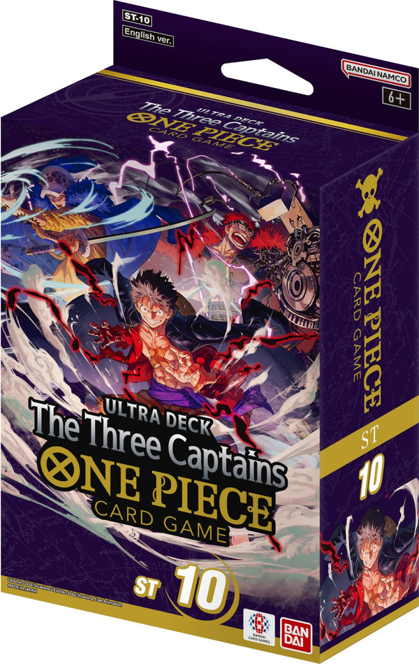 One Piece TCG: The Three Captains Ultra Deck - ST-10