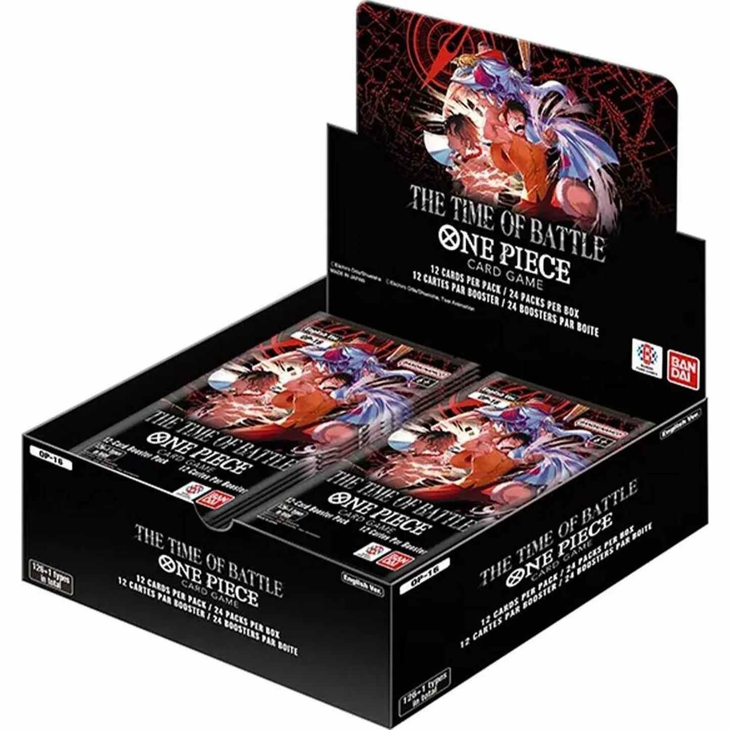 One Piece TCG: The Time of Battle Booster Display Case x12 (OP-16