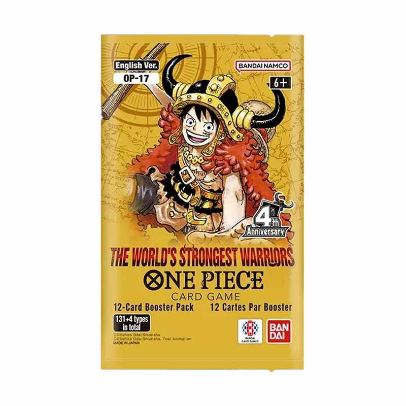 ワンピースカードゲーム OP-17 52パック　promo 2パック One Piece TCG: The World's Strongest Warriors Booster Pack (OP-17