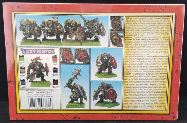 Orc & Goblin Tribes: Orc Warriors Regiment (oop)