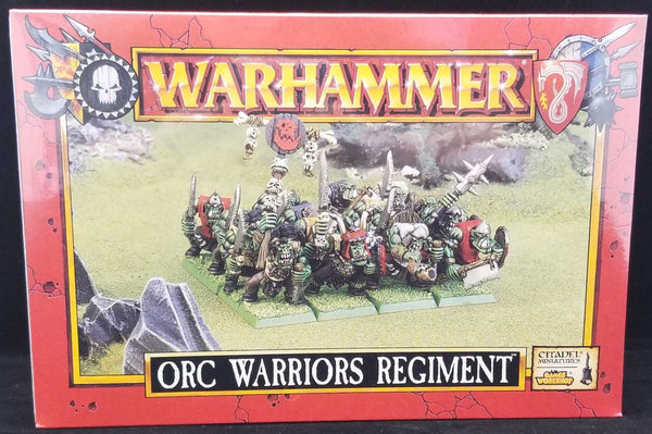 Orc & Goblin Tribes: Orc Warriors Regiment (oop)