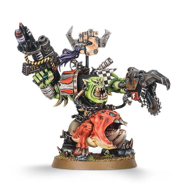 Orks: Warboss With Attack Squig (Grukk)
