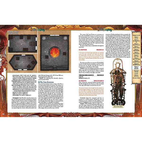 Pathfinder 2e: Adventure Path- Hell's Destiny, Special Edition ...