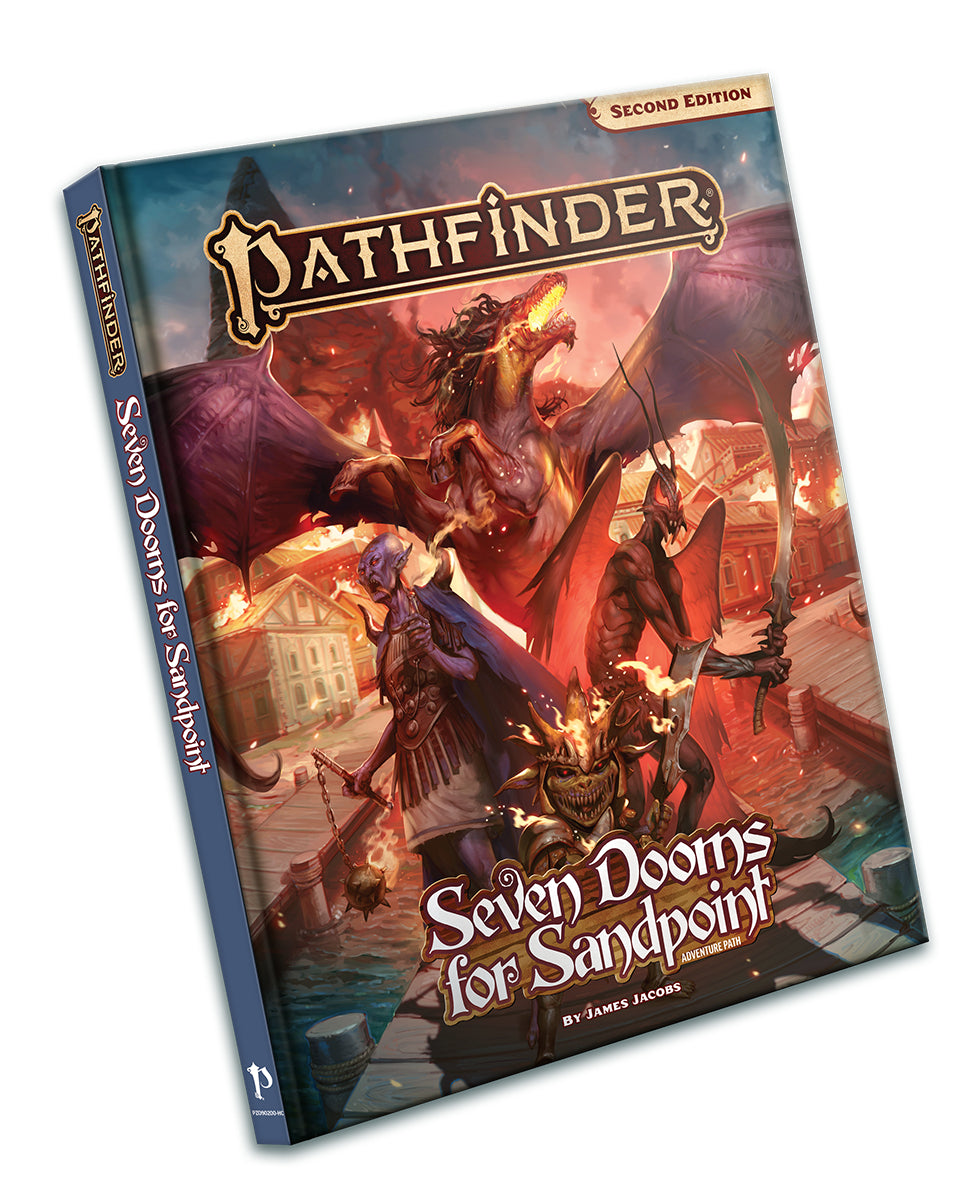 Pathfinder RPG, 2e: Adventure Path: Seven Dooms for Sandpoint, Hardcov ...