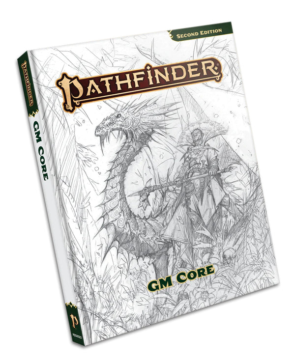 Pathfinder RPG, 2e: GM Core, Sketch Cover