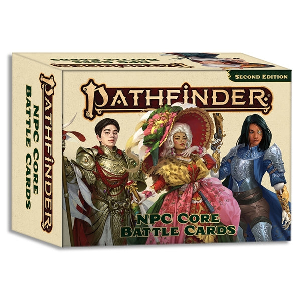 Pathfinder RPG, 2e: NPC Core Battle Cards (presale)