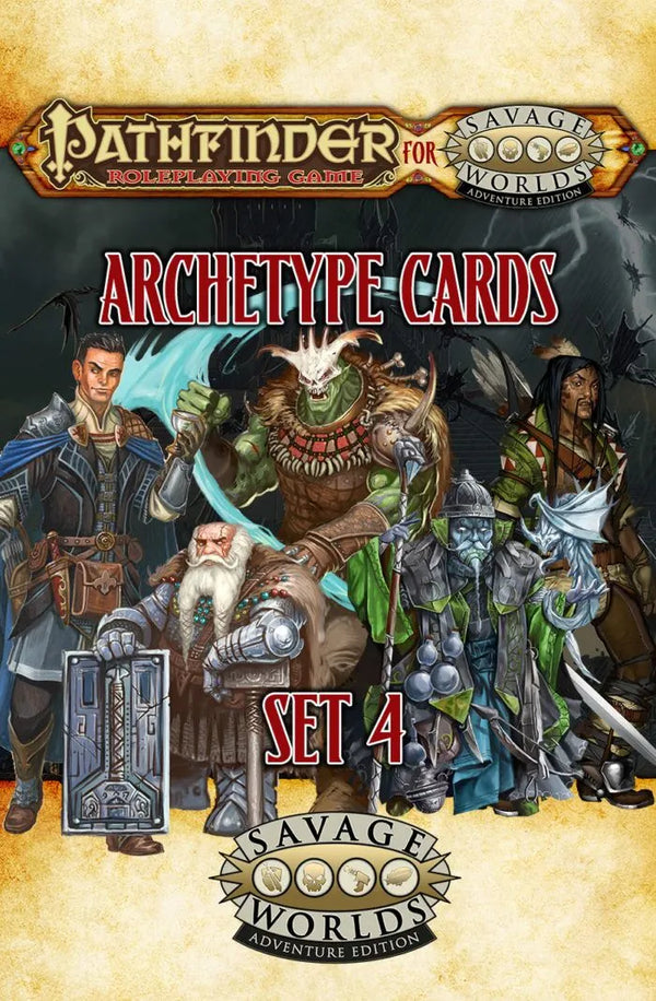 Pathfinder for Savage Worlds RPG: Archetype Set 4