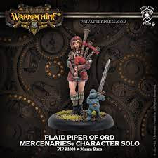 Warmachine, Hordes, Minions: Plaid Piper of Ord (Minicrate)
