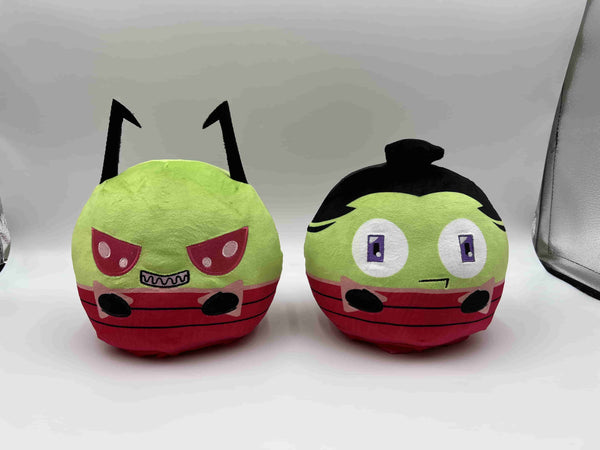 Plushiverse: Reversible Plushie 6in - Invader Zim + Human Disguise