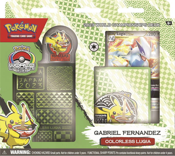 Pokemon TCG: 2023 World Championship Deck - Colorless Lugia (Gabriel Fernandez) (presale)