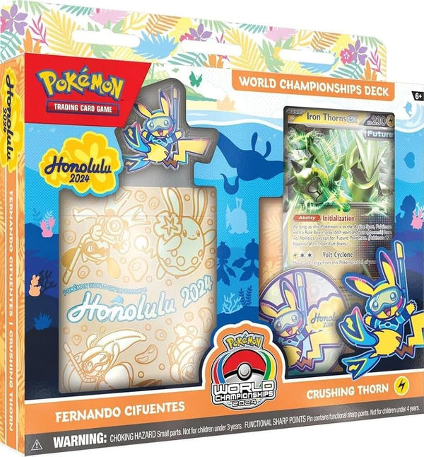 Pokémon TCG: 2024 Pokémon TCG World Championship Deck - Fernando Cifuentes (Crushing Thorn)