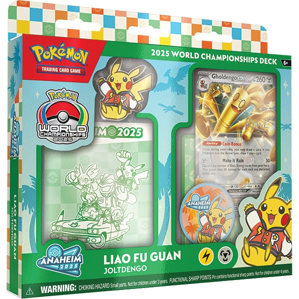 Pokemon TCG: 2025 World Championship Deck - Joltdengo (Liao Fu