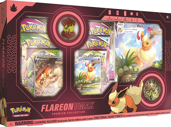 Pokemon TCG: Flareon VMAX Premium Collection