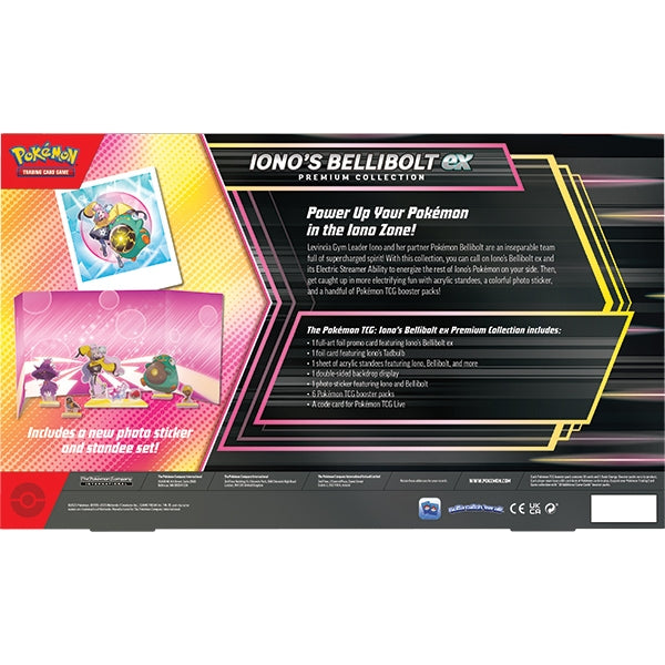 Pokemon TCG: Iono’s Bellibolt Ex Premium Collection (presale)