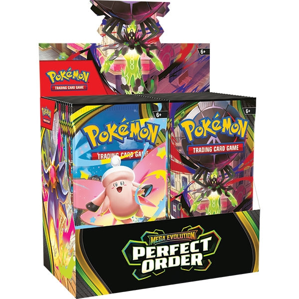 pokemon trading card game: crown zenith booster bundle Perfect Order Mega Evolution Pokemon Booster Box