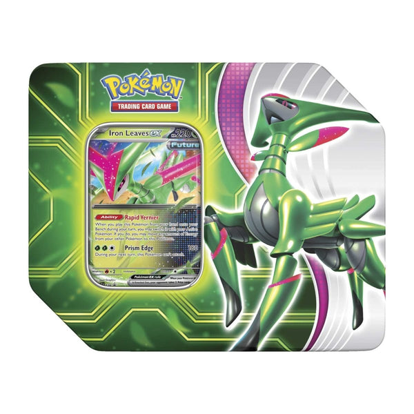 Pokemon TCG: Paradox Clash Tin (Iron Leaves EX)