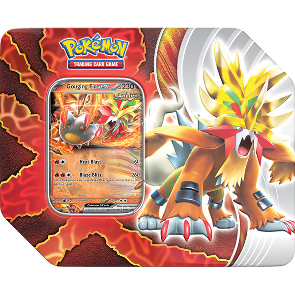 Pokemon TCG: Paradox Destinies Tin - Gouging Fire ex