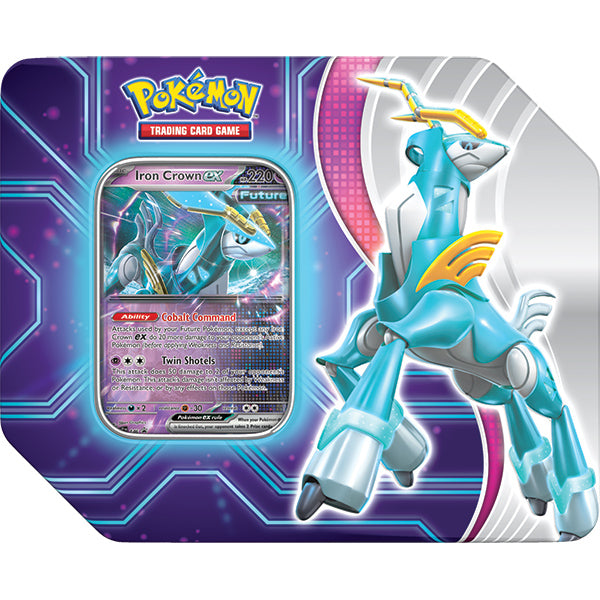 Pokemon TCG: Paradox Destinies Tin - Iron Crown ex