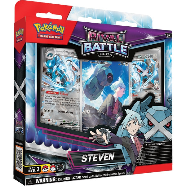 Pokemon TCG: Rival Battle Deck - Steven (presale)