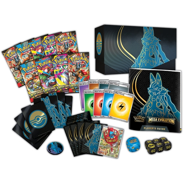 Pokemon TCG: Scarlet & Violet - Mega Evolution Elite Trainer Box - Mega Lucario ex (presale)