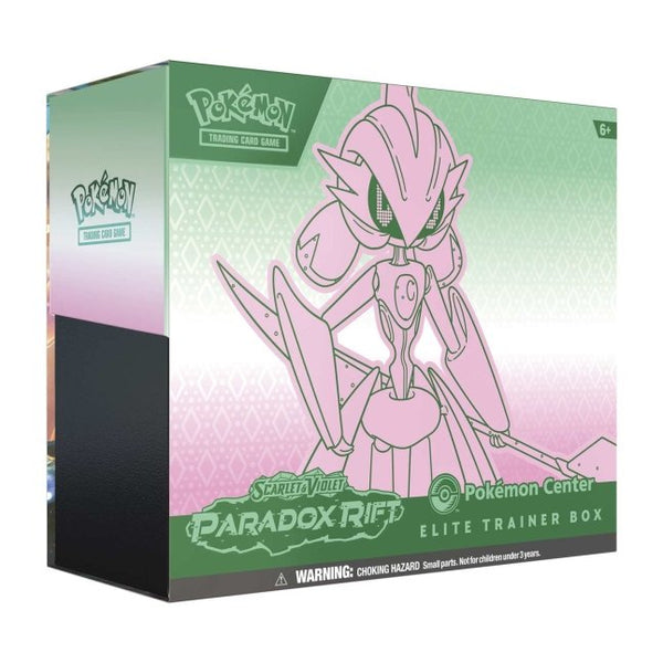 Pokemon TCG: Scarlet & Violet 04 Paradox Rift- Elite Trainer Box Iron Valiant
