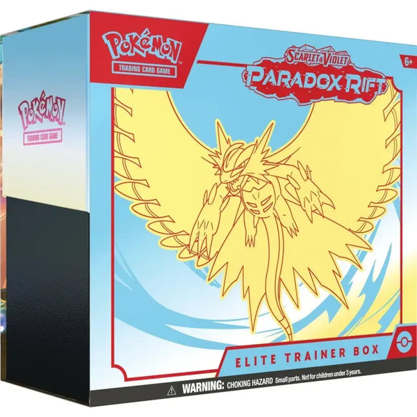 Pokemon TCG: Scarlet & Violet 04 Paradox Rift- Elite Trainer Box Roaring Moon