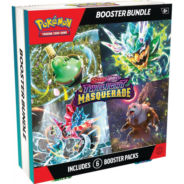 Pokemon TCG: Scarlet & Violet 06 Twilight Masquerade- Booster Bundle