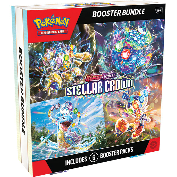 Pokemon TCG: Scarlet & Violet 07 Stellar Crown- Booster Bundle