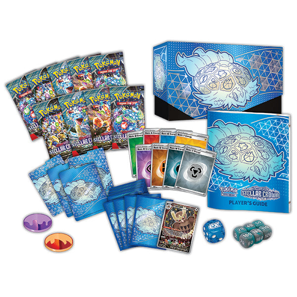 Pokemon TCG: Scarlet & Violet 07 Stellar Crown- Elite Trainer Box