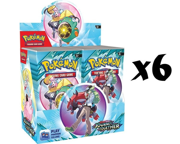 Pokemon TCG: Scarlet & Violet 09 Journey Together- Booster Display Case (x6 Displays) (presale)