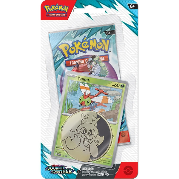 Pokemon TCG: Scarlet & Violet 09 Journey Together- Checklane Blister [Yanma] (presale)