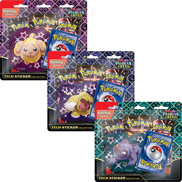 Pokemon TCG: Scarlet & Violet 4.5 Paldean Fates - Tech Sticker Collection