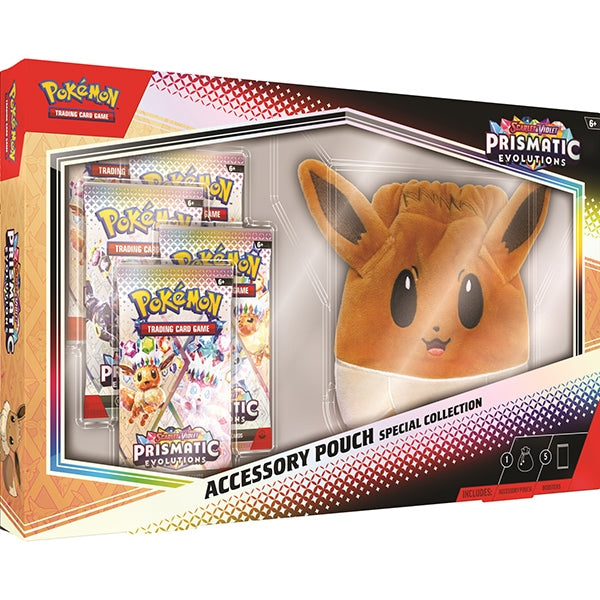 Pokemon TCG: Scarlet & Violet Prismatic Evolutions- Accessory Pouch Special Collection (presale)