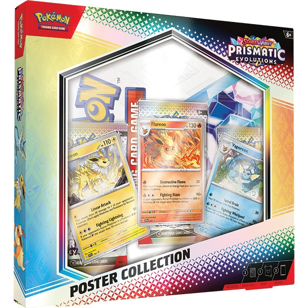 Pokemon TCG: Scarlet & Violet Prismatic Evolutions - Poster Collection (presale)