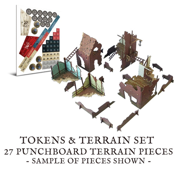 Port Royal: Tokens and Terrain Punchboard Set