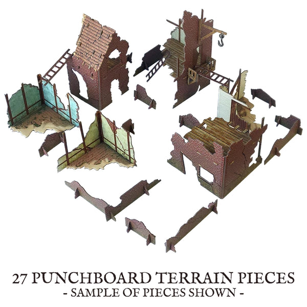 Port Royal: Tokens and Terrain Punchboard Set
