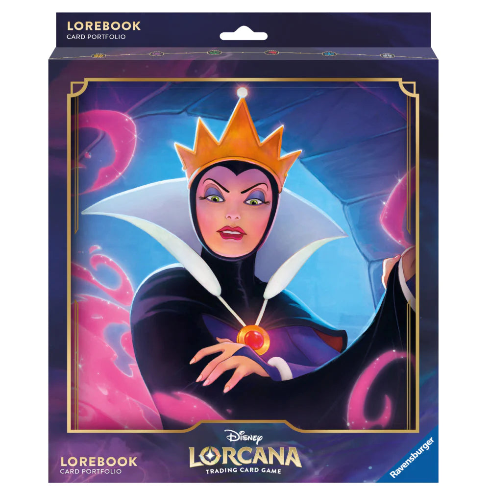 Portfolio: 10-Pocket Disney Lorcana- Into the Inklands- Evil Queen | Lazarus Games Portfolio: 10-Pocket Disney Lorcana- Into the Inklands- Evil Queen | Lazarus Games